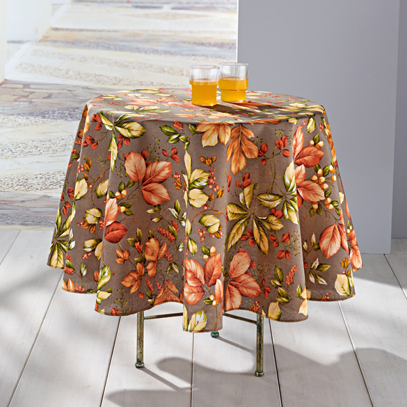 Nappe "Feuillage automnal",  Ø 140 cm