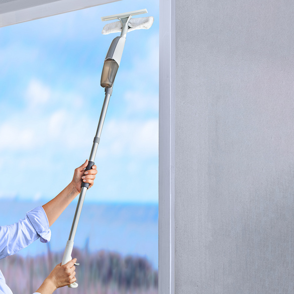 Lave-vitres avec vaporisateur 3-en-1 Clarsen
