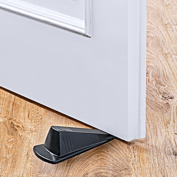 Cale porte "Coin", noir