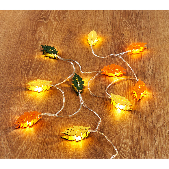 Guirlande lumineuse LED "Feuilles d’automne"