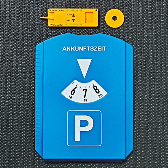 Disque de stationnement 5 en 1