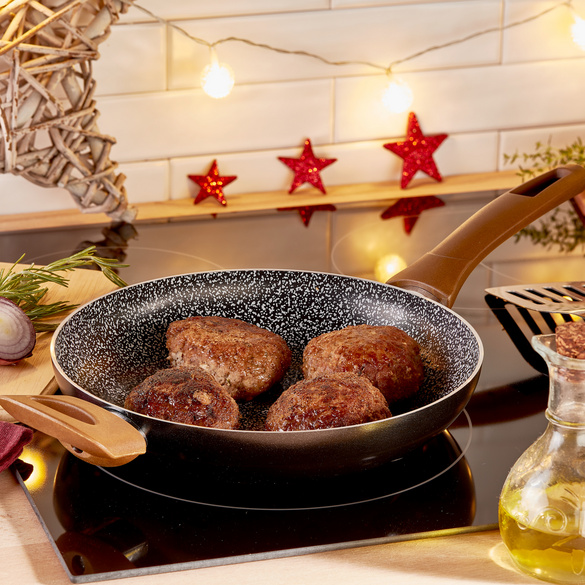 Poêle en aluminium "Stoneblack"