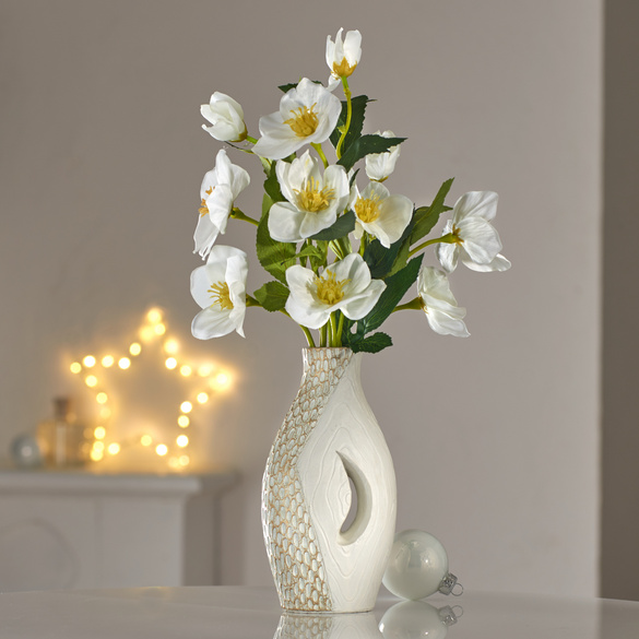 Vase, blanc