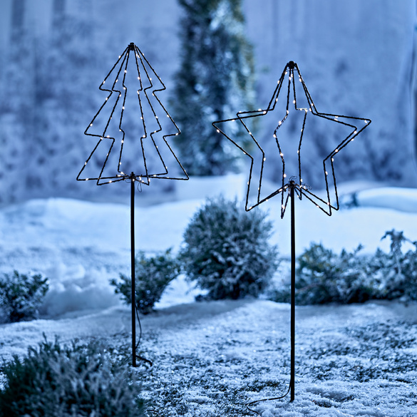 Piquet LED "Sapin",  Ø 25 cm