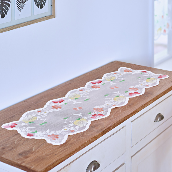 Chemin de table "Papillons", 33x96 cm