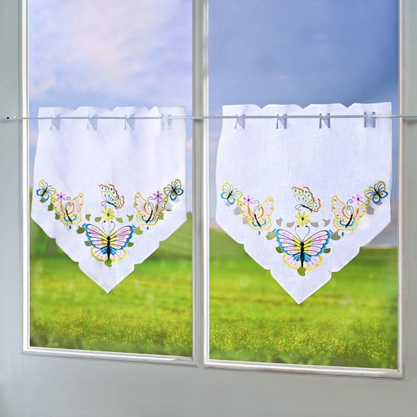 Rideau «Papillons» 35x40 cm