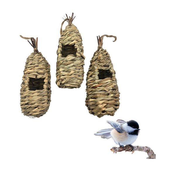 Lot de 3 nichoirs pour oiseaux
