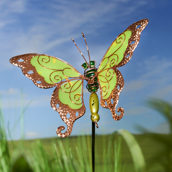 Tuteur «Papillon», vert