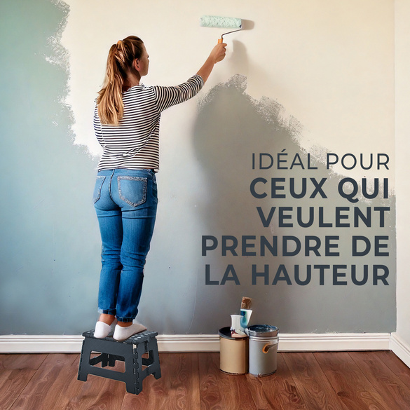 Tabouret pliable
