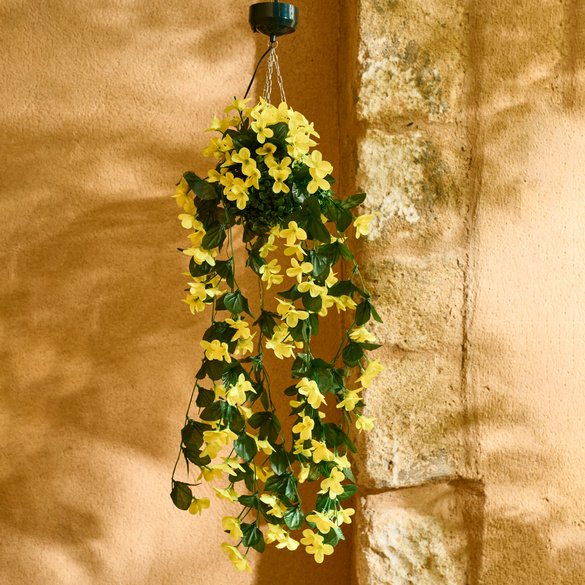 Suspension florale solaire