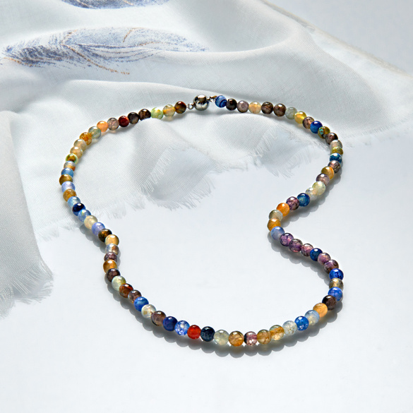 Collier agate
