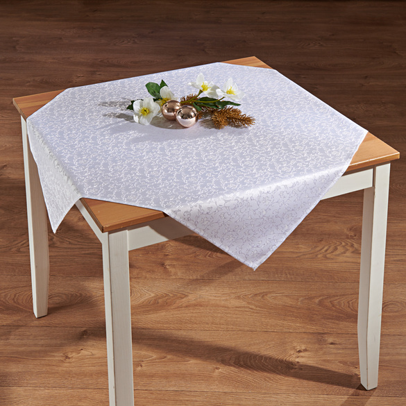 Surnappe jacquard, 85 x 85 cm