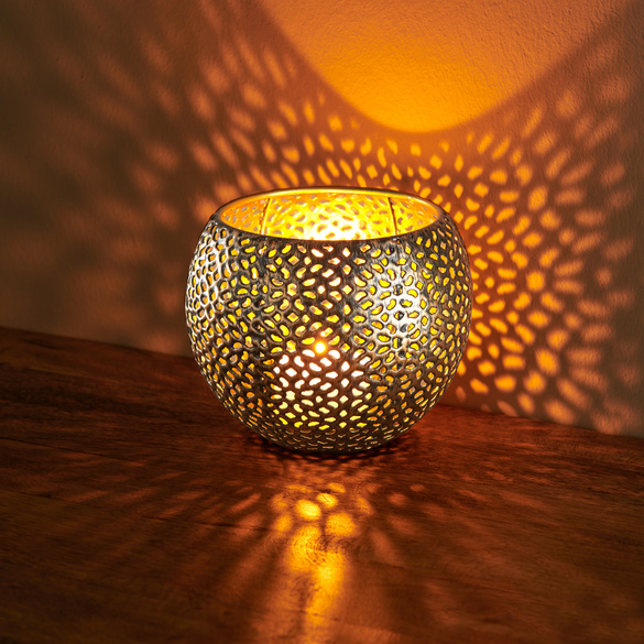 Bougeoir métallique