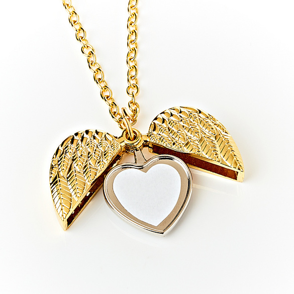 Chaîne avec médaillon "Ange"