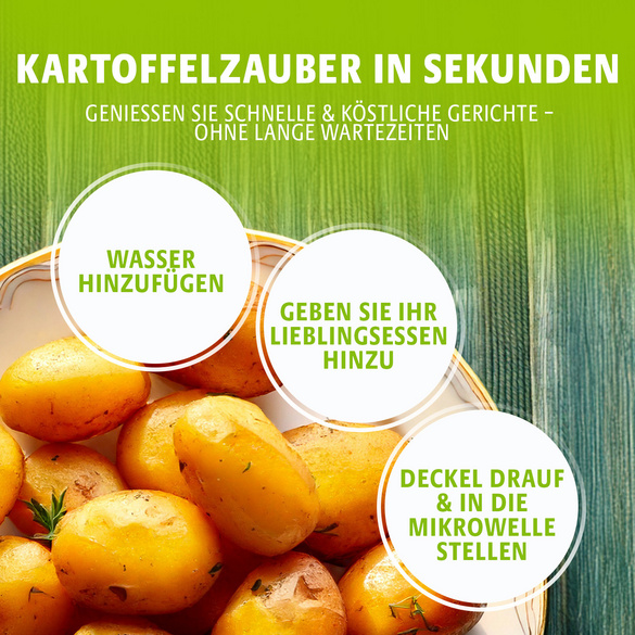 Faitout micro-ondes pour pommes de terre Basilico