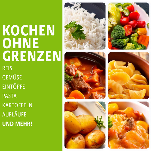 Faitout micro-ondes pour pommes de terre Basilico