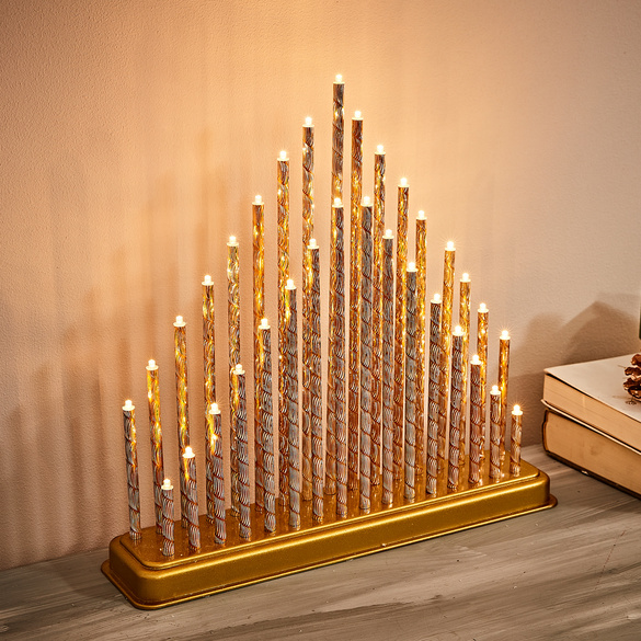 Décoration colonnes lumineuses LED