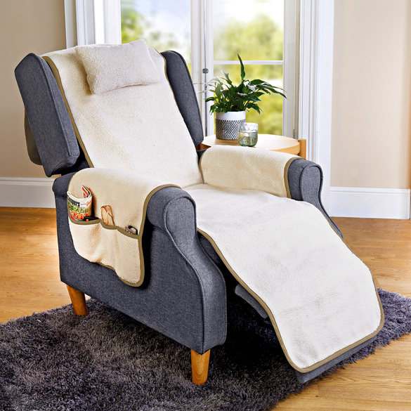 Protège-fauteuil avec coussin