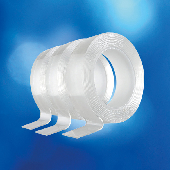 Rubans adhésifs Nano transparent, lot de 3