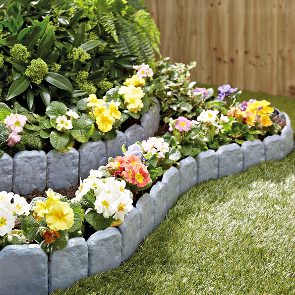 Lot de 10 éléments de bordure Pierre Gainsborough