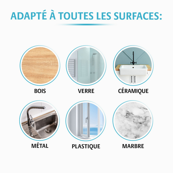 Lot de 2 cartouches de pâte d'étanchéité pour joints