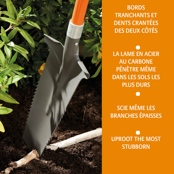 Bêche avec scie à racines Victor Tools