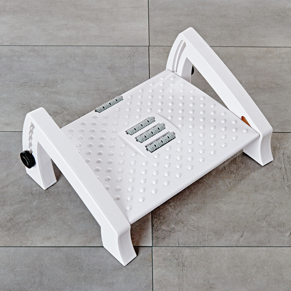 Repose-pieds réglable avec fonction massage