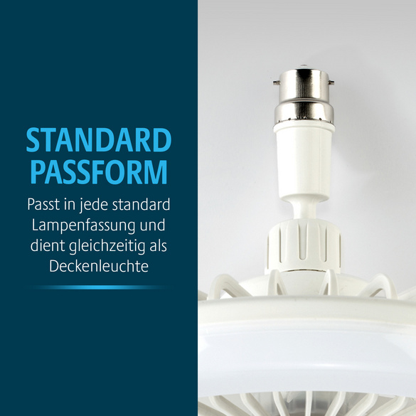 Ventilateur de plafond avec lumière Bergström