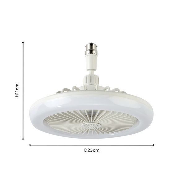Ventilateur de plafond avec lumière Bergström