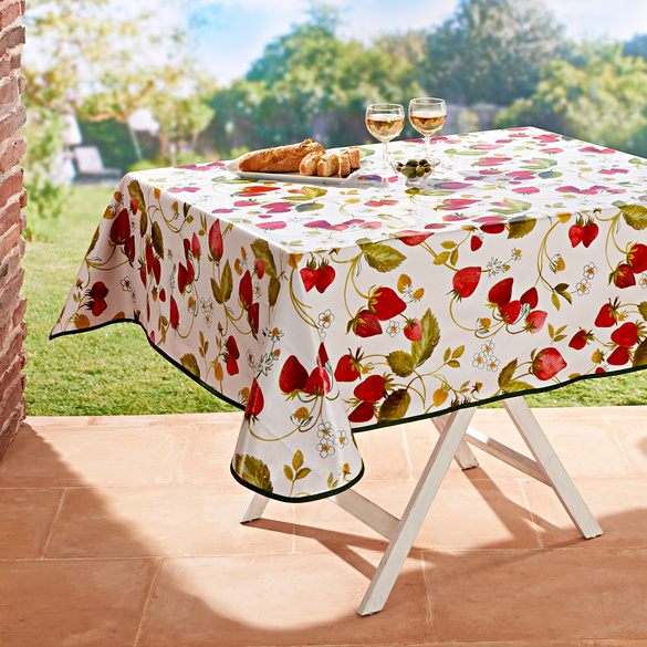 Nappe "Fraises" 140x180cm