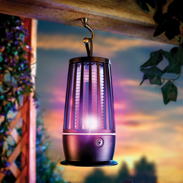 Destructeur d'insectes électrique avec lumière UV, sans fil