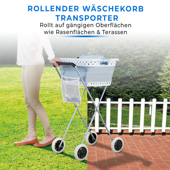 Chariot à linge Clarsen