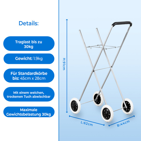 Chariot à linge Clarsen
