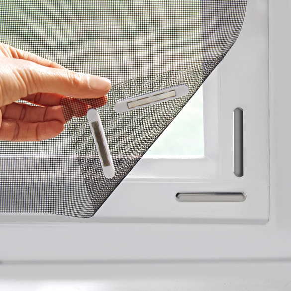 Moustiquaire aimantée pour fenêtre