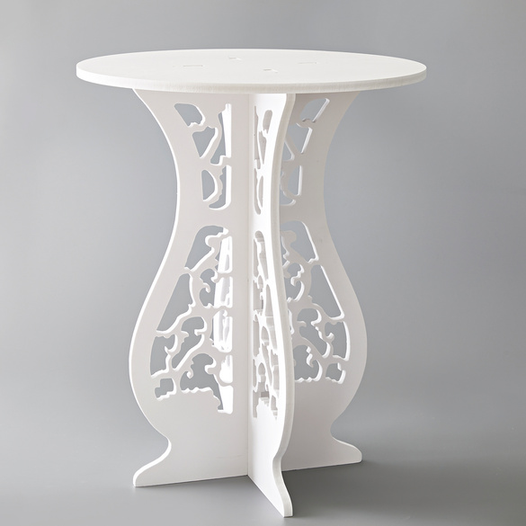 Table d'appoint, blanc