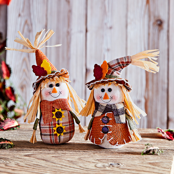 Lot de 2 épouvantails Eldo