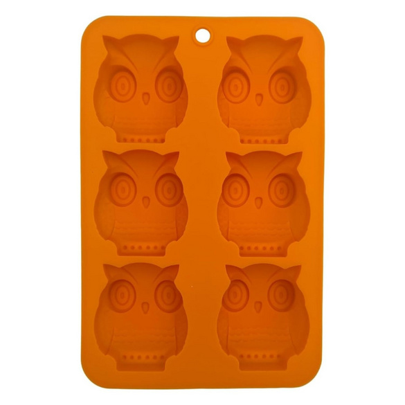 Moule à madeleines "Hiboux"