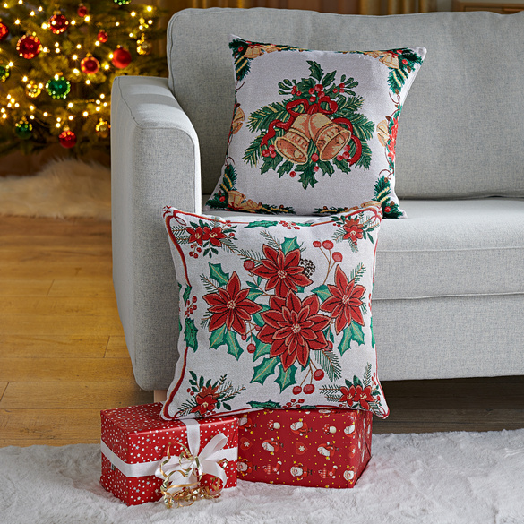 Coussin "Poinsettia" 43x43 cm Eldo