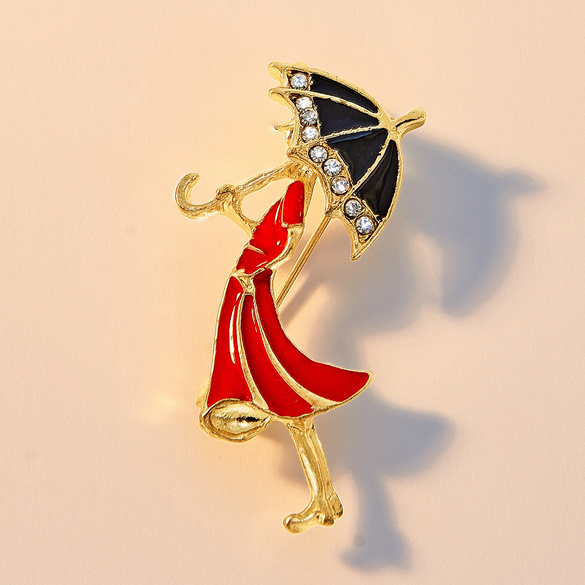 Broche "Happy Rain" Amélie di Santi