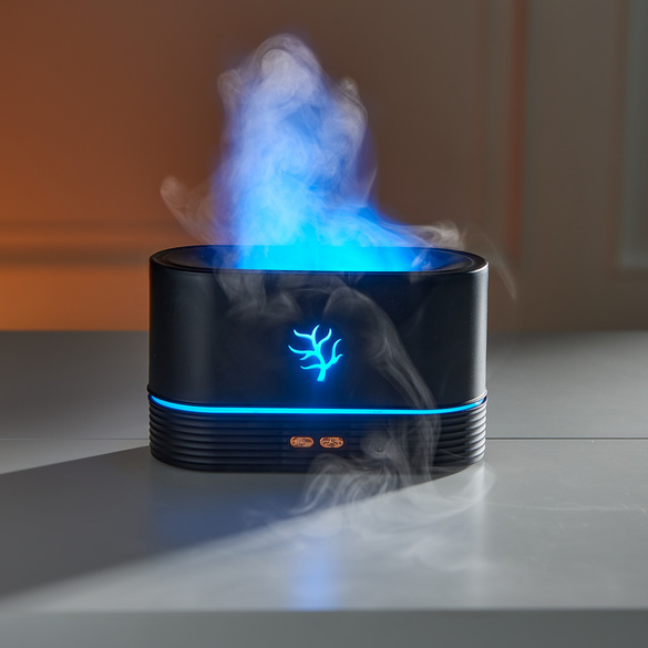 Humidificateur d'air avec effet flammes LED Bergström