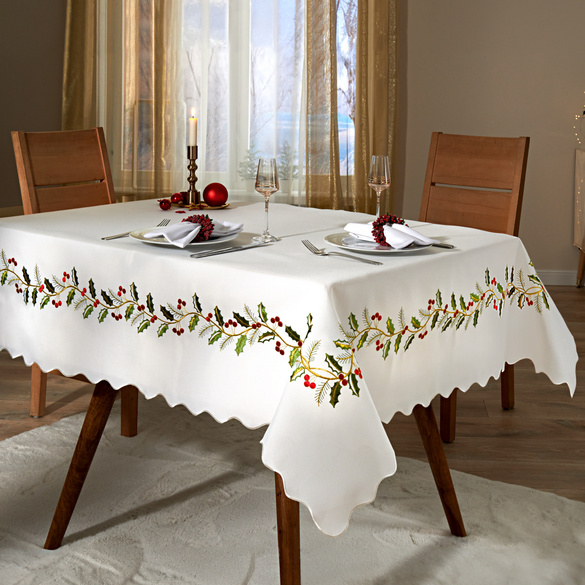 Nappe "Houx" 130 x 160 cm Eldo