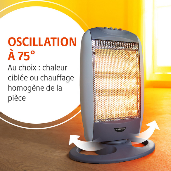 Chauffage halogène Bergström