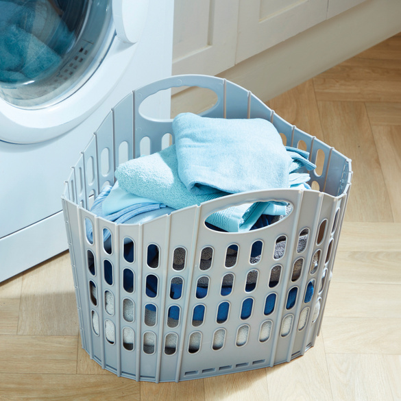 Panier à linge pliable