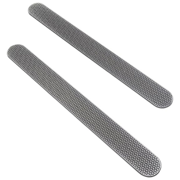 Lot de 2 limes à ongles revêtues de poudre de diamant