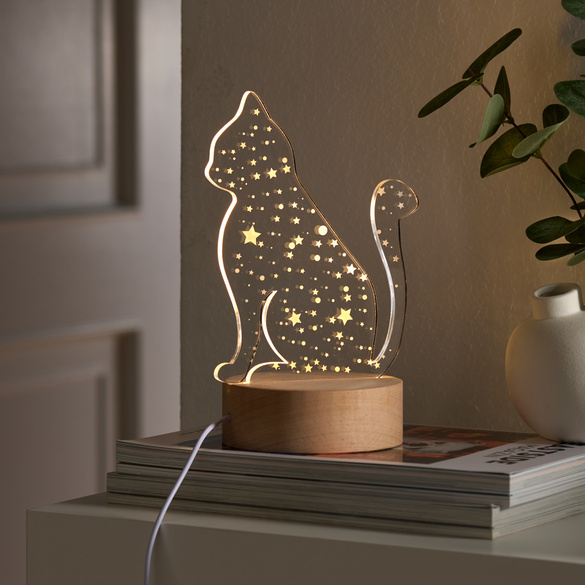 Lampe LED "Chat"