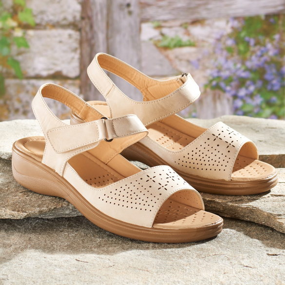 Sandales, beige