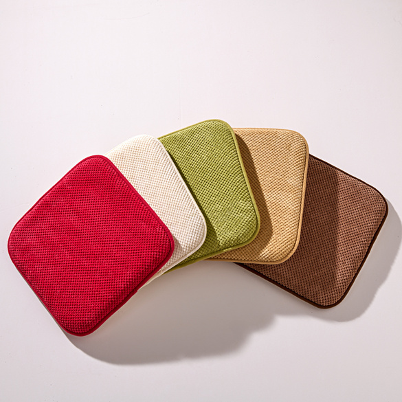 Lot de 2 coussins de chaises, rouge Eldo