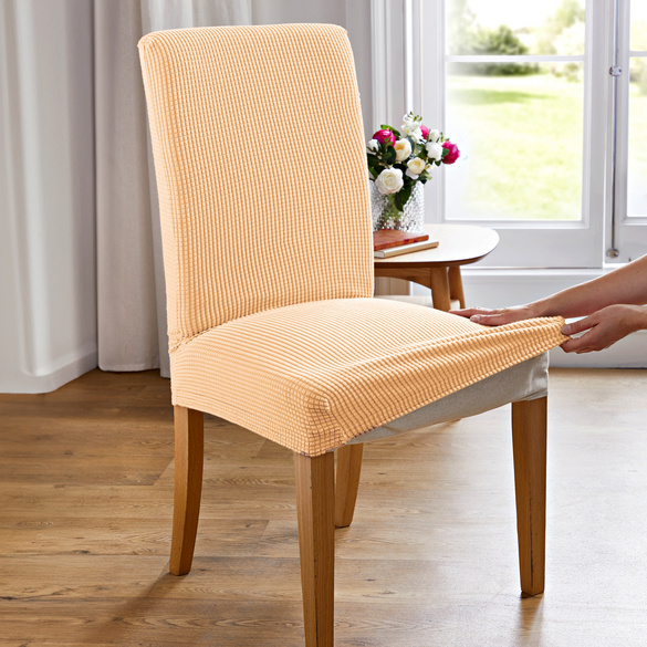 Housse pour chaise, crème 52 x 42 x 38 cm Eldo