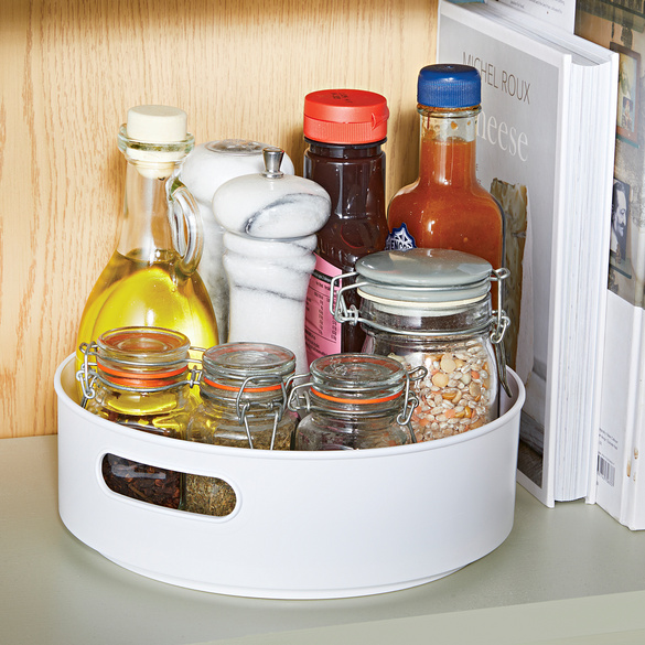 Organiseur pivotant pour réfrigérateur