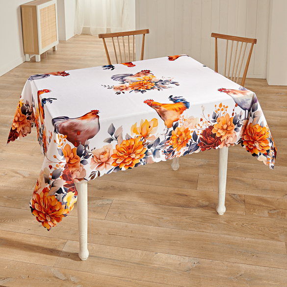 Nappe "Coq" 175 x 135 cm Eldo